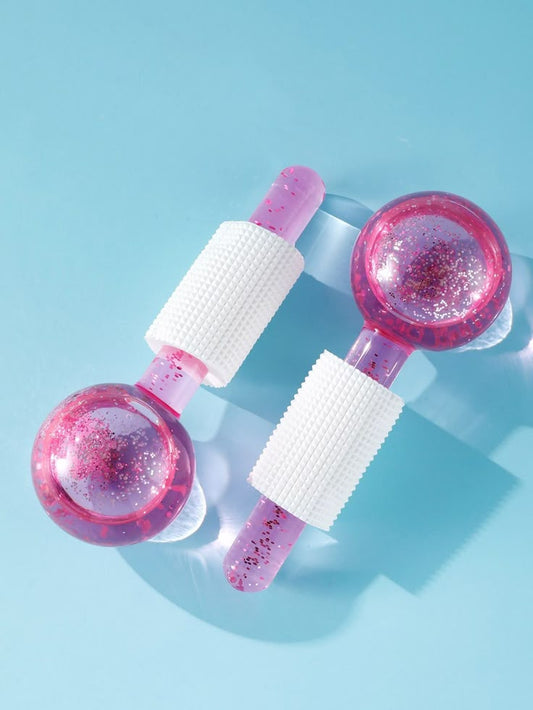 2pcs Crystal Ice Ball for Facials