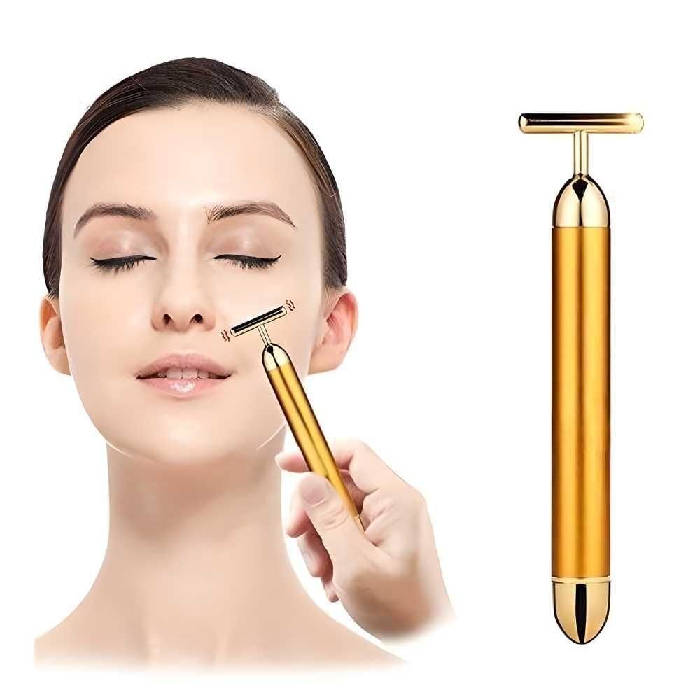 24K GlowBar™ – Electric Facial Lifting Wand
